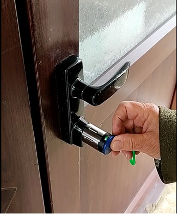 Entering A Premises Via An Access Controlled Fob